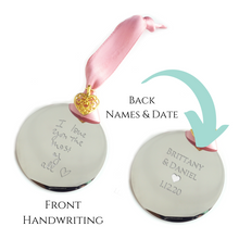 Handwriting Ornament