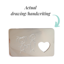 Handwriting Wallet Insert