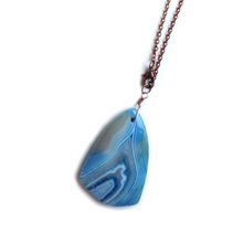 Blue Agate Car Charm