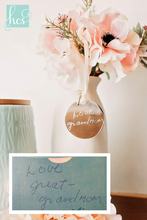 Handwriting Ornament
