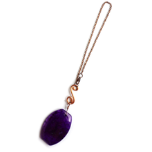 Dark Amethyst Car Charm