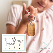 Dog Tag Keychain