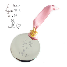 Handwriting Ornament