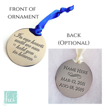 In Our Hearts Ornament
