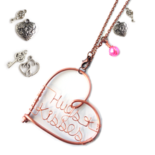 Key to my Heart Car Charm
