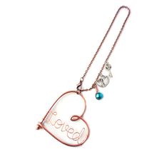 Key to my Heart Car Charm