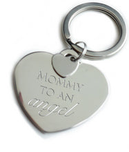 Mommy to an Angel Keychain