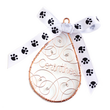 Paw Print Ornament