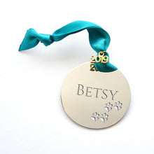 Paw Prints Ornament