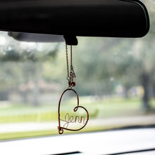 Key to my Heart Car Charm