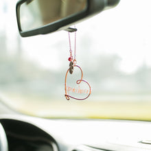 Key to my Heart Car Charm