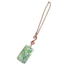 Tree Agate Car Charm