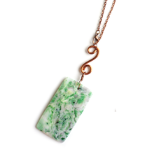 Tree Agate Car Charm
