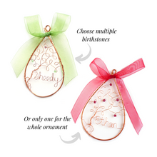Birthstone Tree Ornament