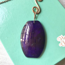 Dark Amethyst Car Charm