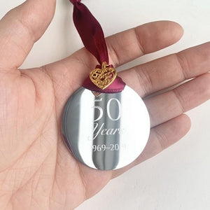 50 Years Anniversary Ornament