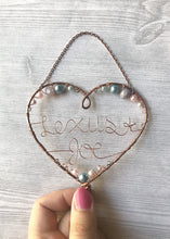 Blue Heart Ornament