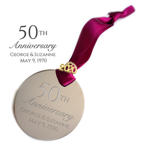 50th Anniversary Ornament