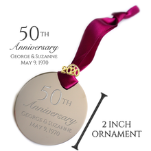 50th Anniversary Ornament