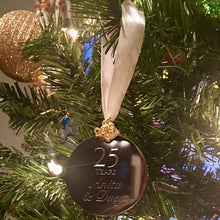 25th Anniversary Ornament