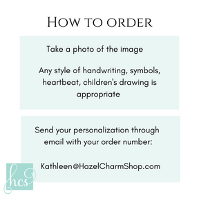 Angel Had Writing Handwriting Angel – Hazel Charm Shop