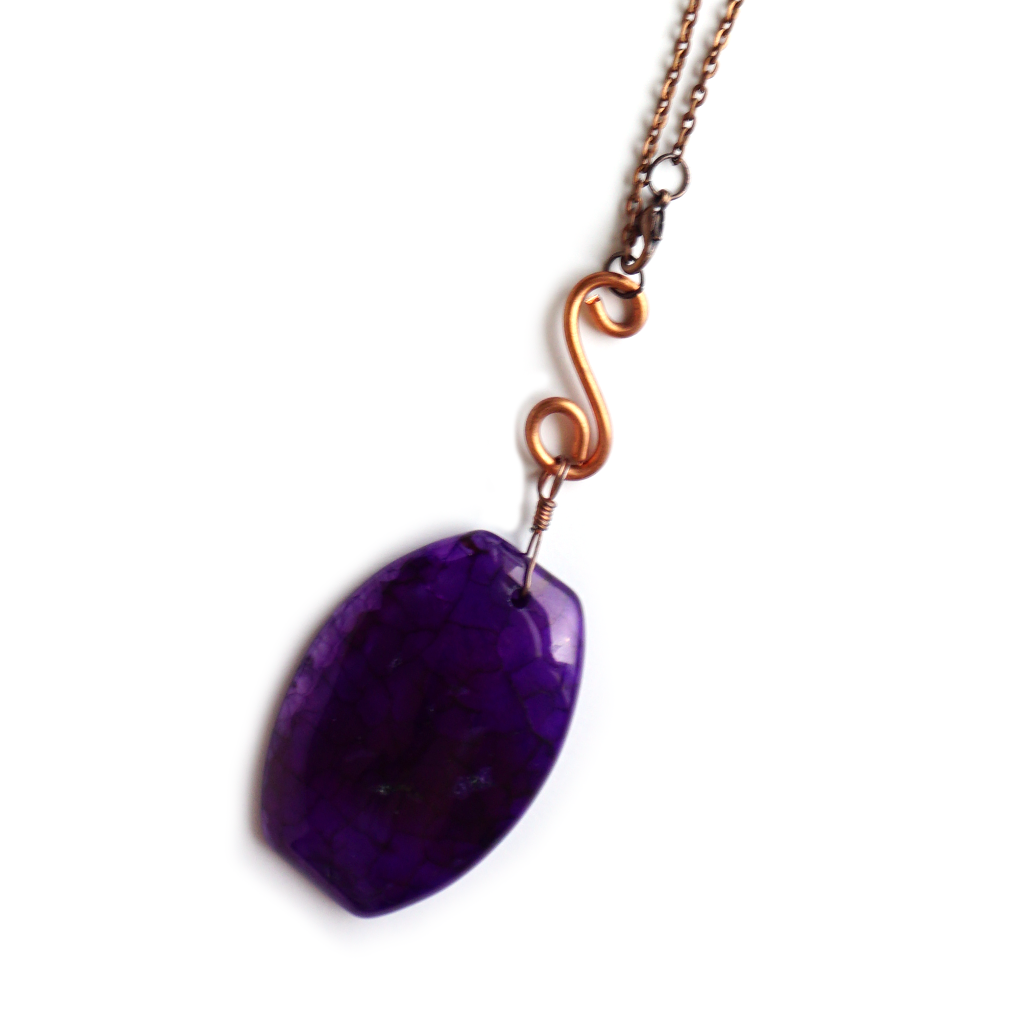 Amethyst car charm sales