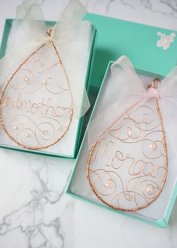 Godparent and Goddaughter Gift Set